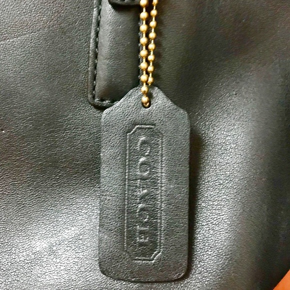 Vintage Coach black leather bag - Picture 4 of 7